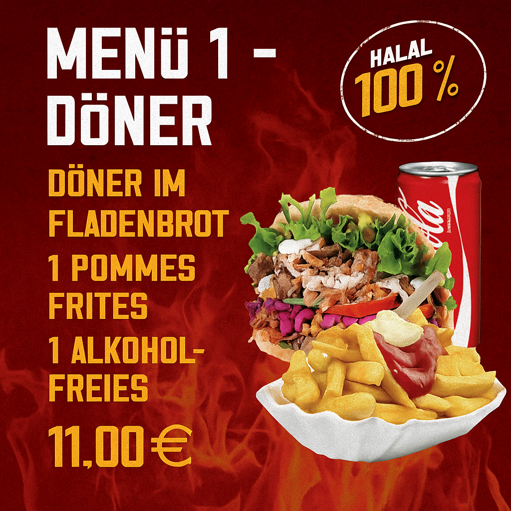 Menü 1 - Döner